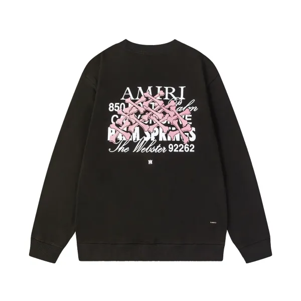Amiri Angelic Print Black Hoodie - 14
