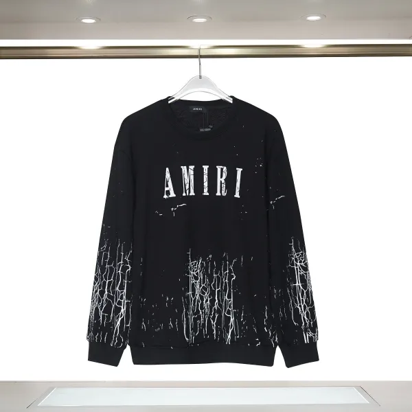 Amiri Angelic Print Black Hoodie - 5