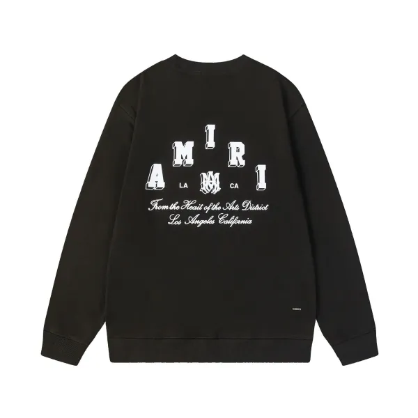 Amiri Angelic Print Black Hoodie - 19