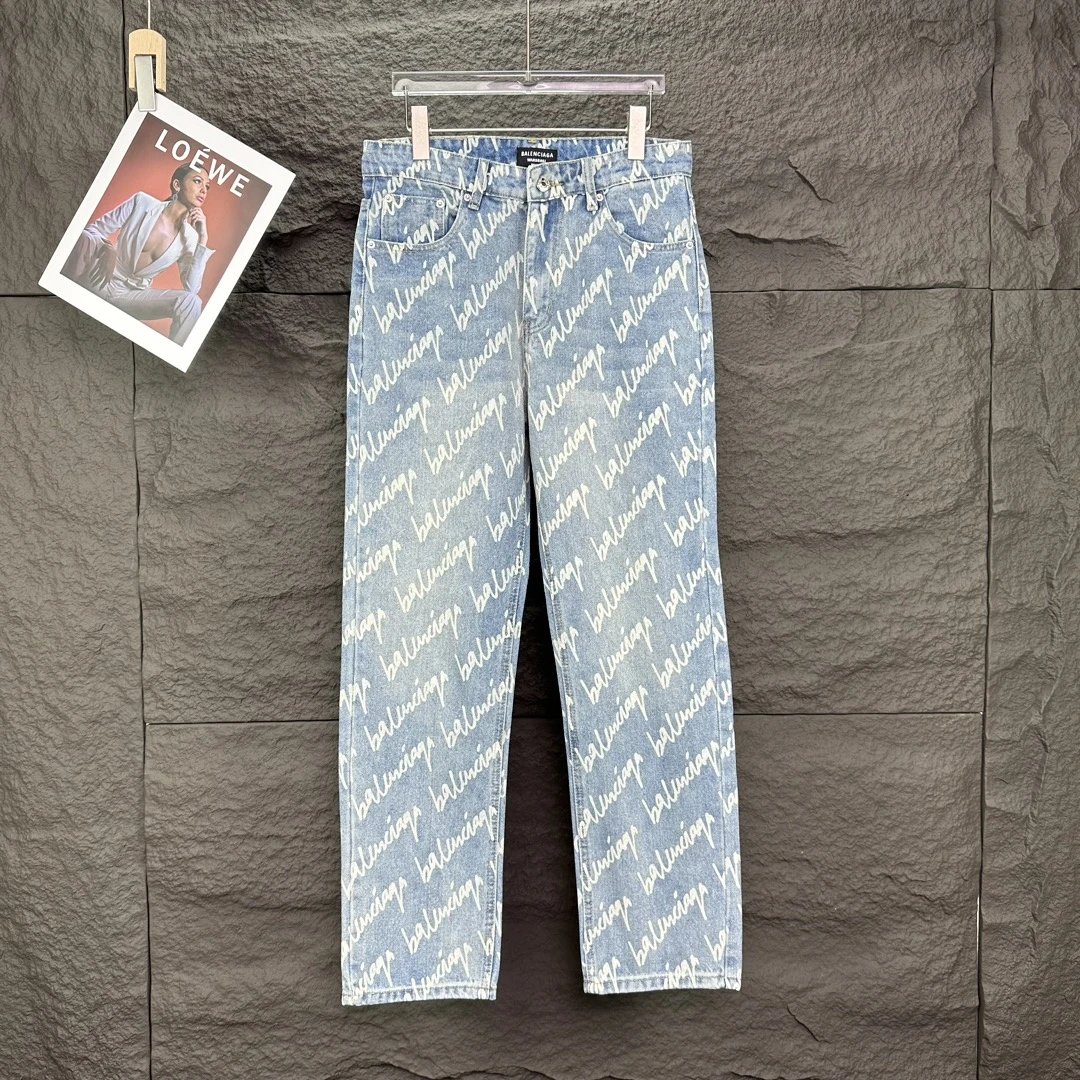 Balenciaga Jeans Logo-Print image 2