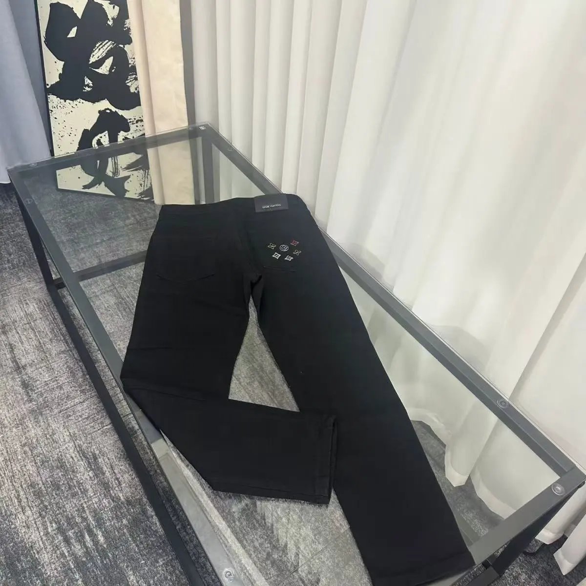Louis Vuitton Jeans Straight-Leg Denim image 8