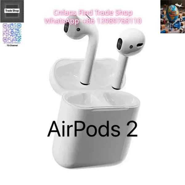 Apple AirPods 2 White TWS Earbuds product listing in Litbuy spreadsheet finds