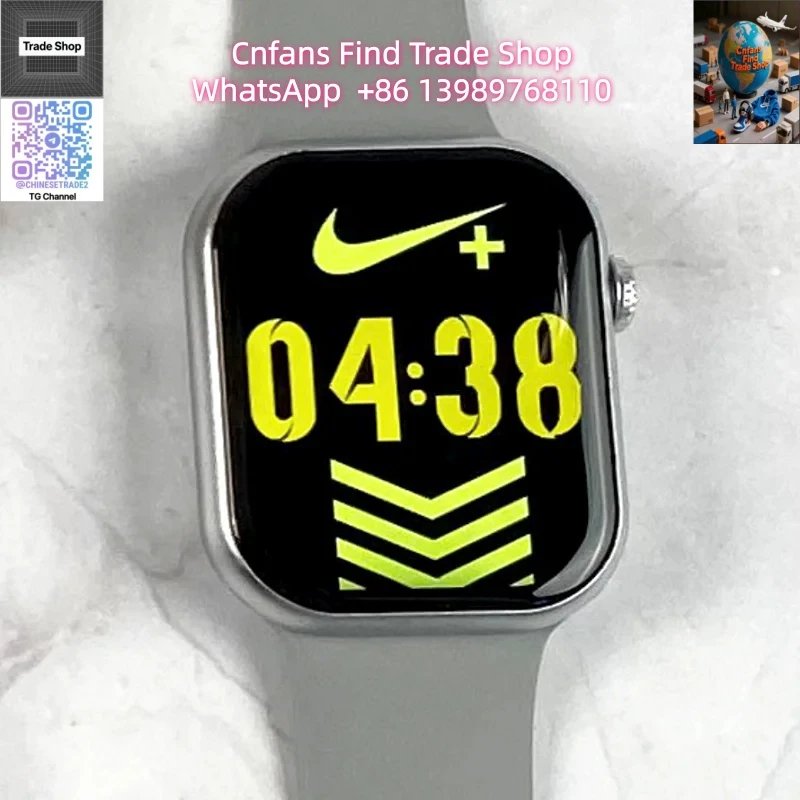 Apple Watch Nike+ Series 7 in Silver Gray Silver