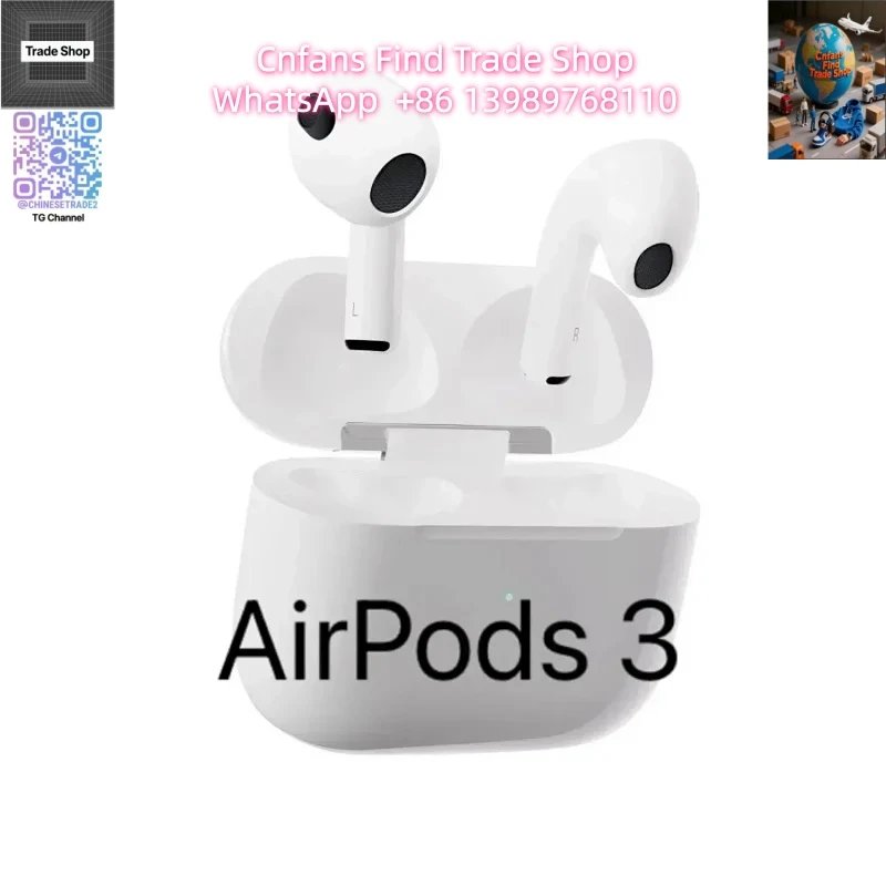 Apple AirPods 3 (Lightning) Wireless Earbuds White
