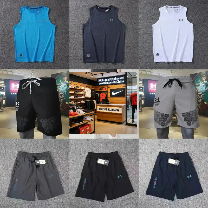 Hua high quality ice silk quick-drying short-sleeved shorts