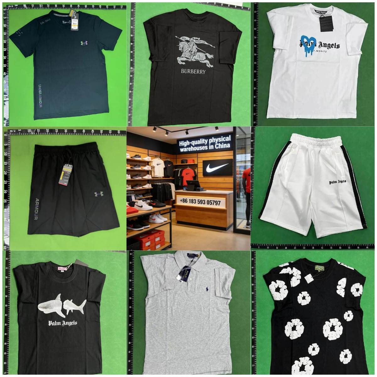 Vantage high quality brand short sleeve shorts on sale