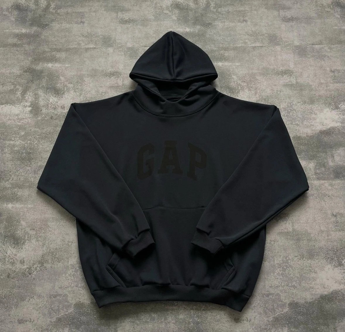 Gap Hoodie Arch Logo Black