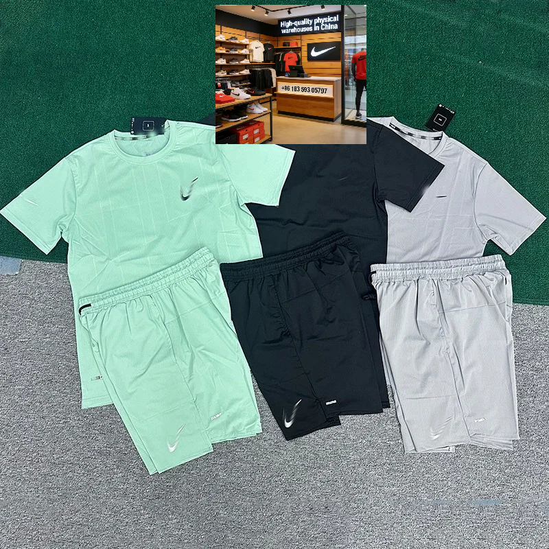 Breathable woven sports pants running quick-drying suit