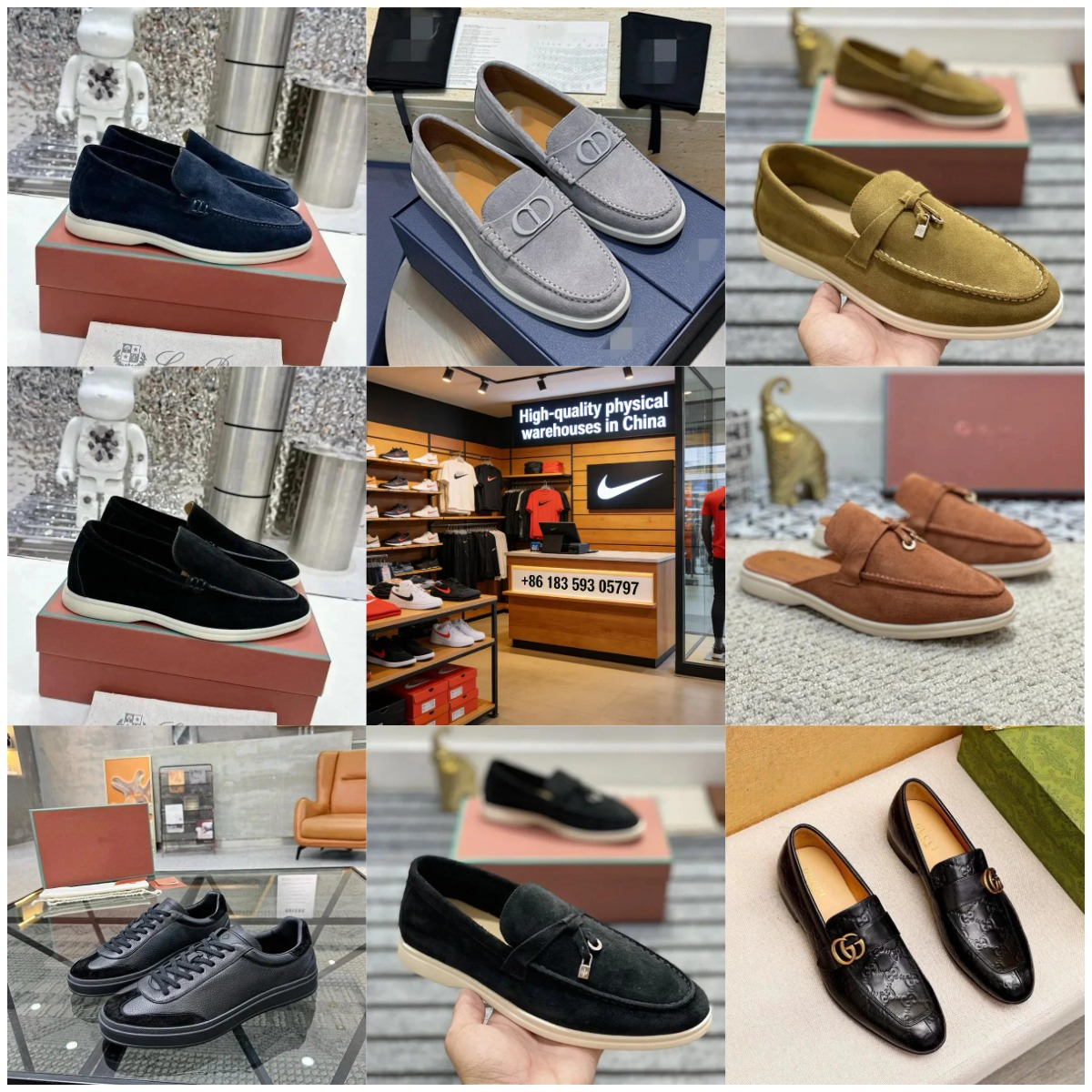 SHpg-New Genuine Leather Men's Shoes British Cowhide Shoes (High Quality)