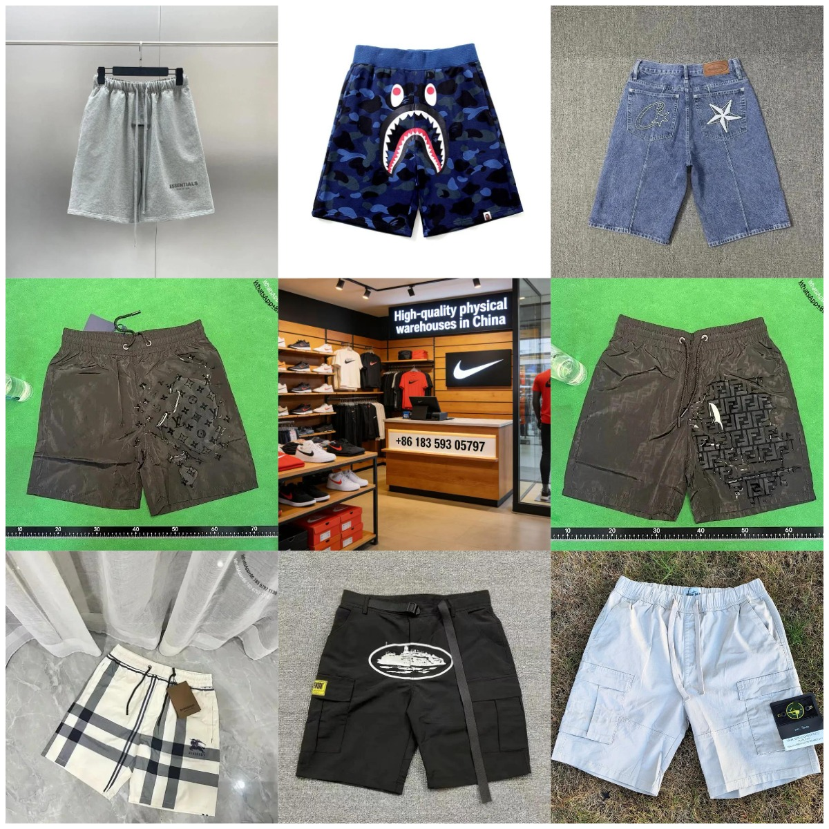 Trendy shorts, shorts, beach shorts-collection