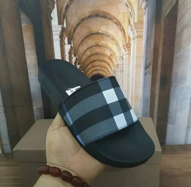 Unbranded Slippers Plaid Slide product detail image 4