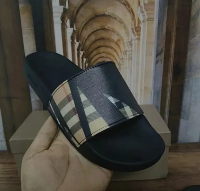 Unbranded Slippers Plaid Slide product detail image 3