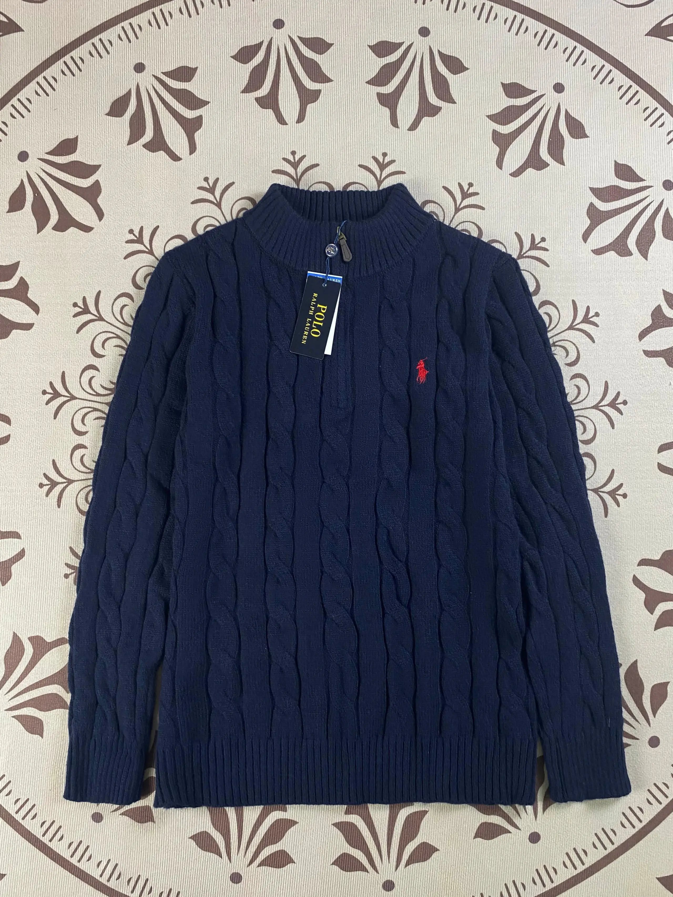 Royal Blue Half Zipper half zip