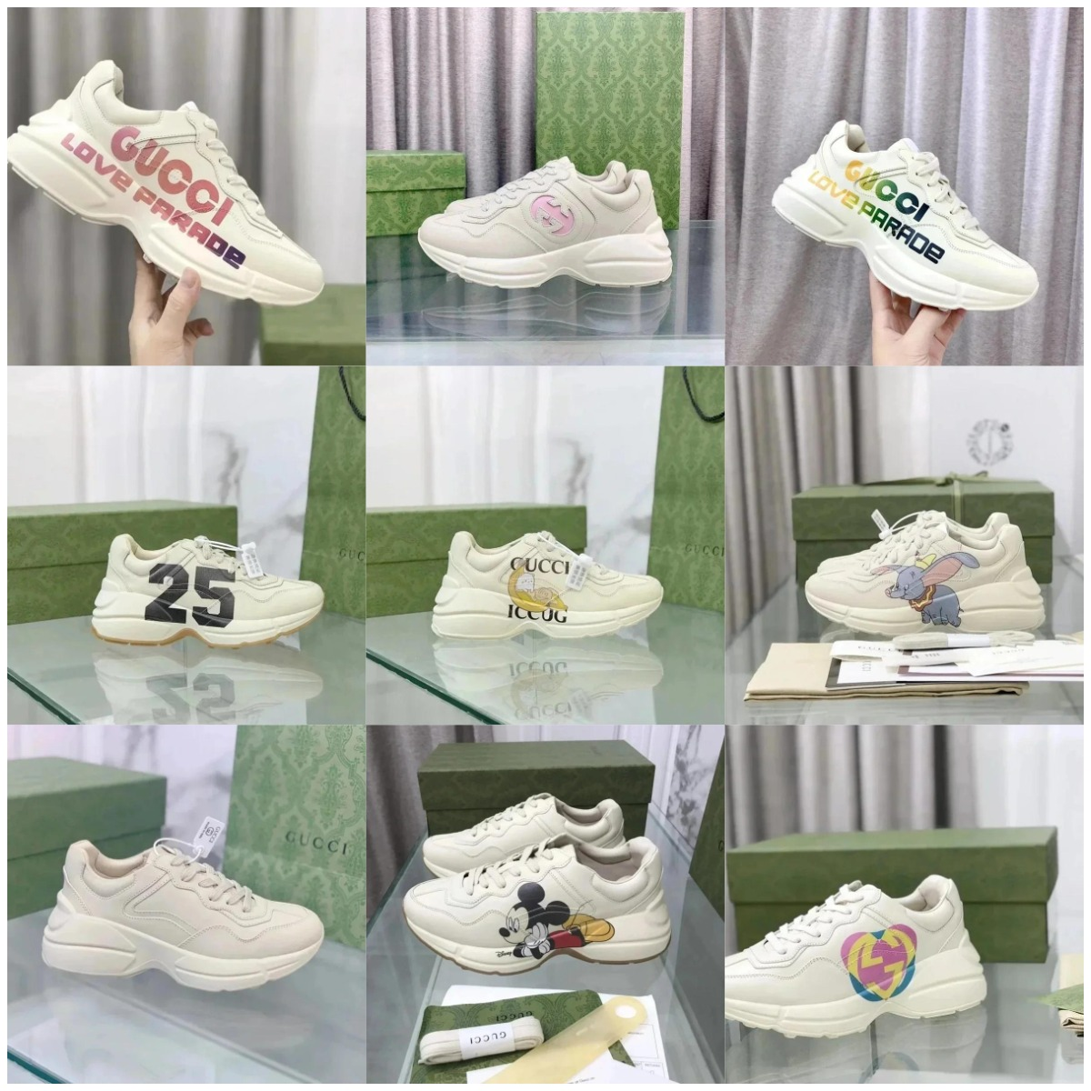 Gucci Rhyton Sneakers [21 styl
