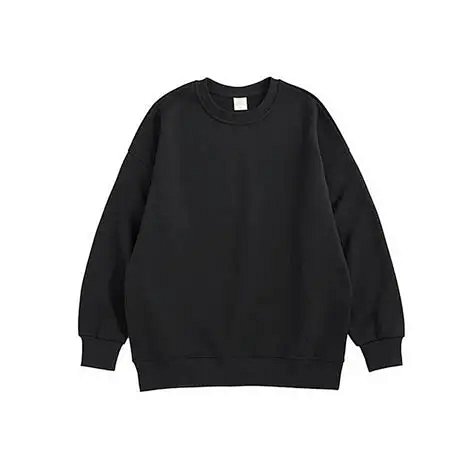 Left arm badge five color round neck sweater 4112032143