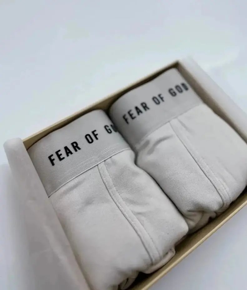 Fear of God Underwear 2-Pack Boxer Briefs — FOG Cement Cement white box: S (100-125 g)