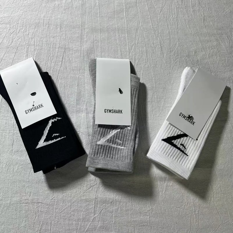 GYMSHARK TOWEL SOCKS 鲨鱼袜 1 pac