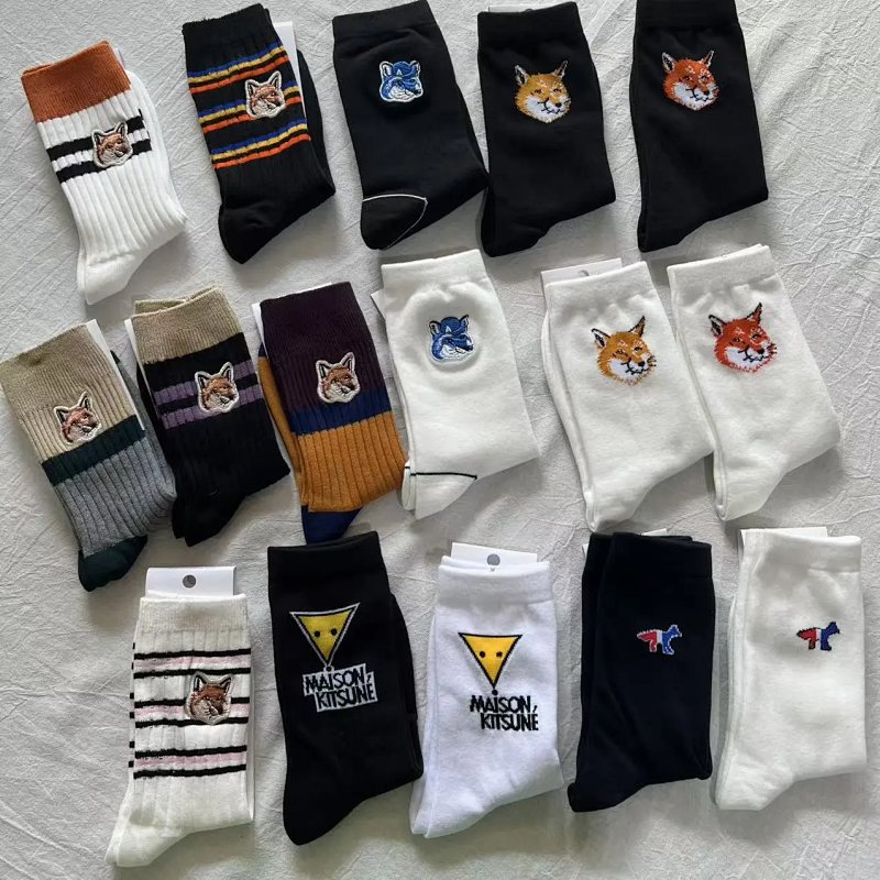 Maison Kitsune Socks