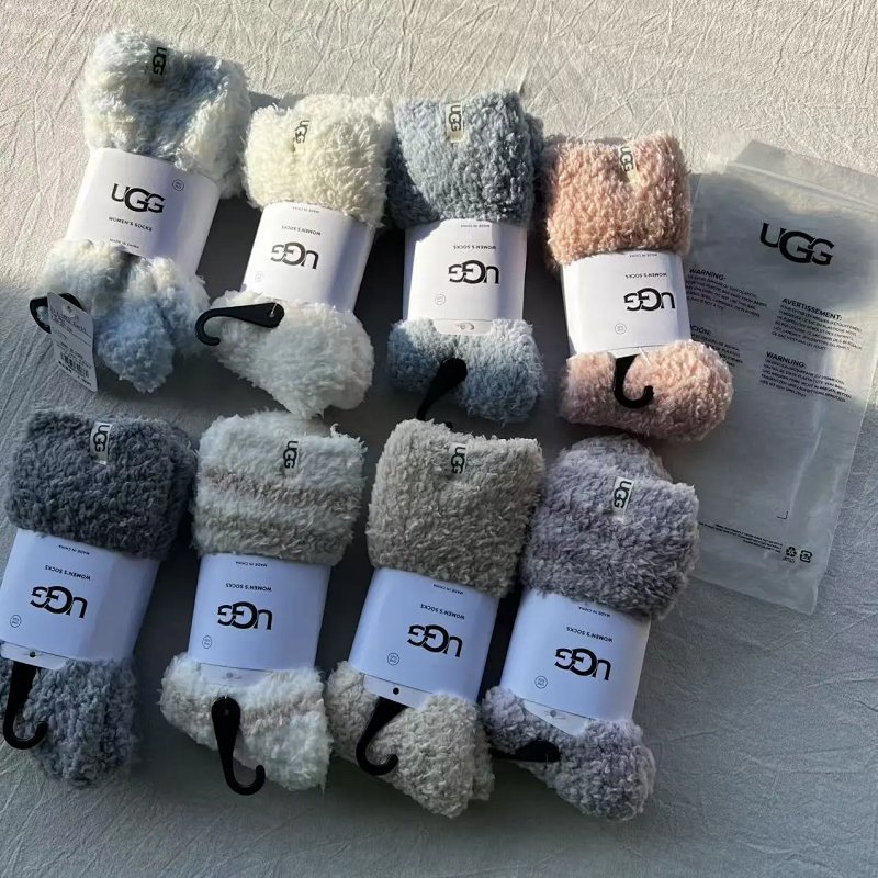 UGG soft fuzzy socks