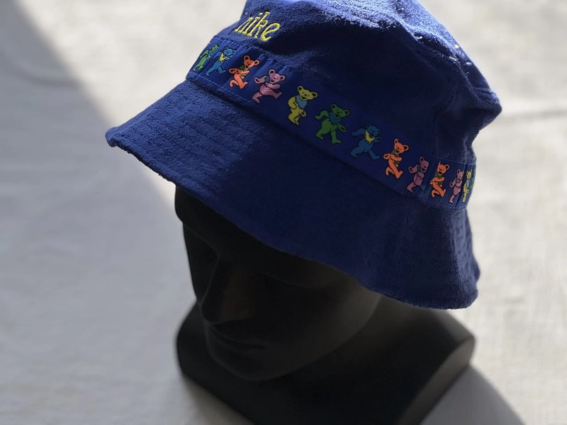 BUCKET HAT BLUE bear