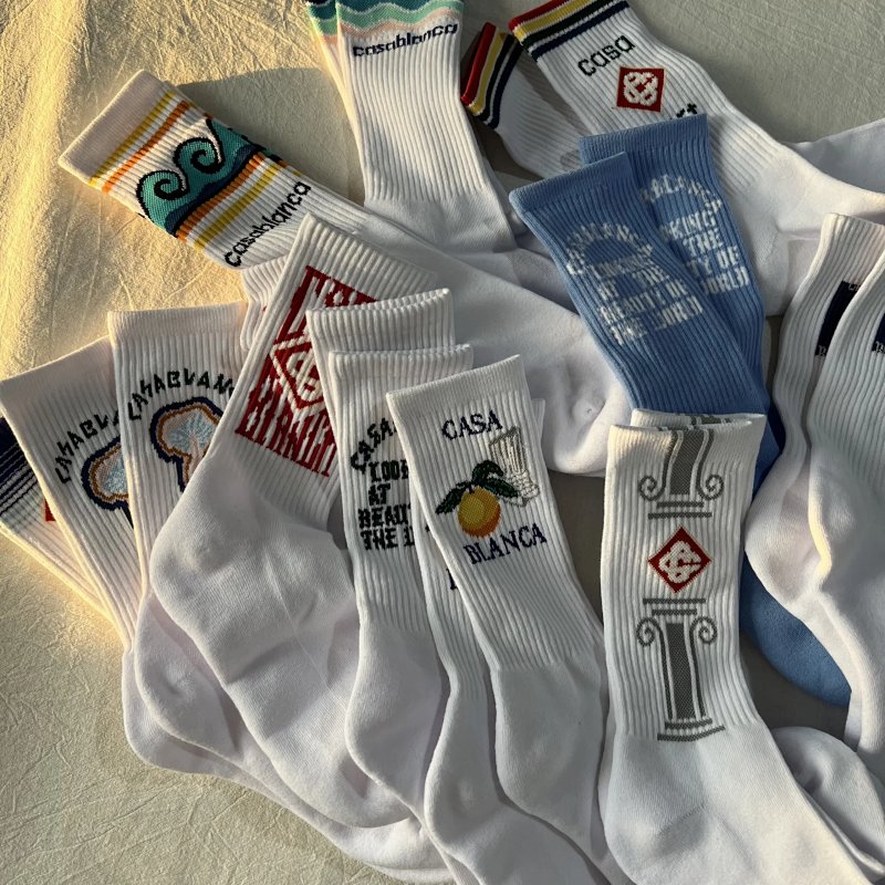BLUE WAVE SOCKS  蓝色海浪