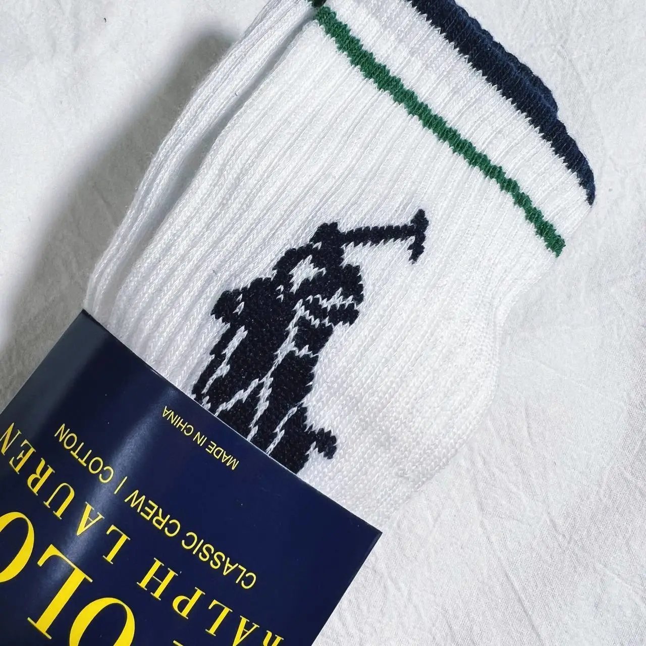 Many Different Rl Polo Socks 3 Pacs A Set · 3