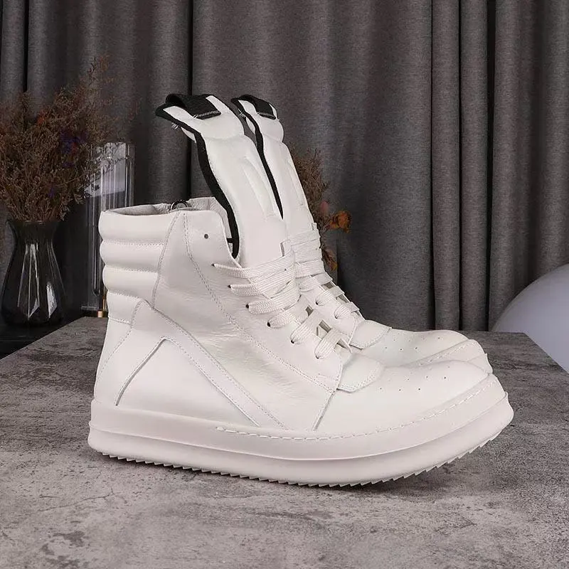 Rick Owens White Sne