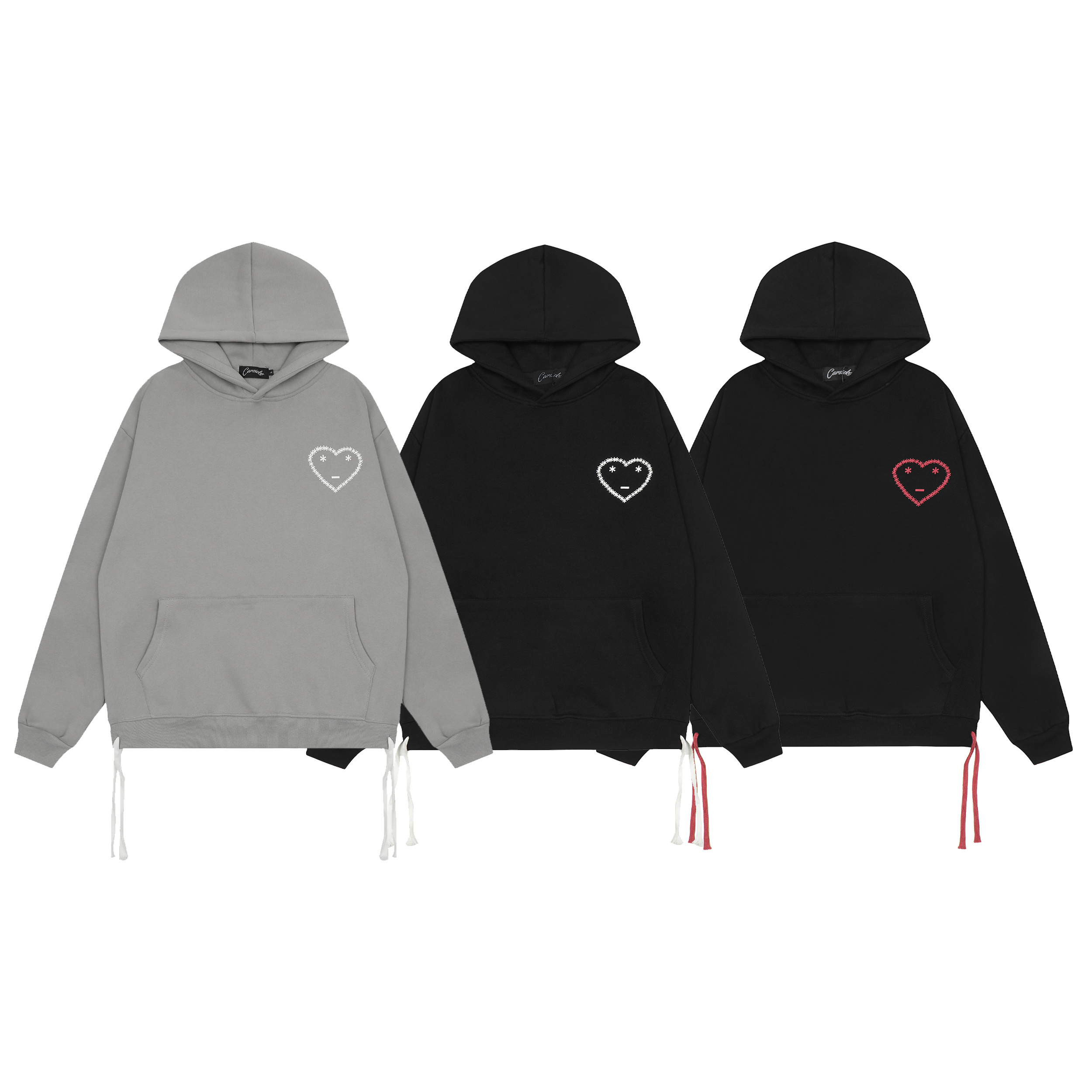 Car * sick0-CA01 # Top CA02 # Pants Sewing Heart Style Running Set - Lu