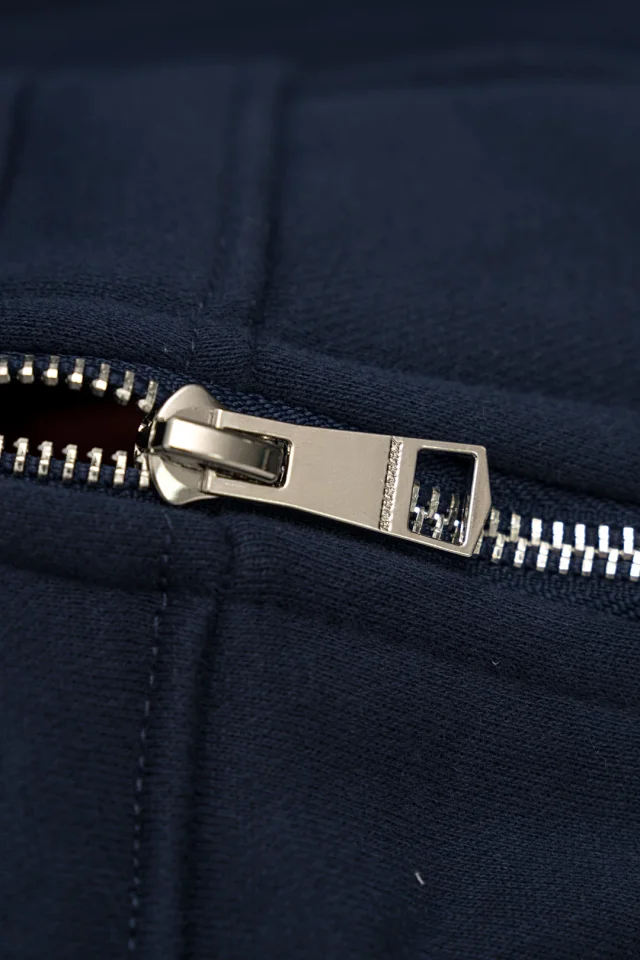 Burberry Hoodies & Sweatshirts Zip-Up Hooded Sweatshirt with Embroidered Equestrian Knight Logo product detail image 12