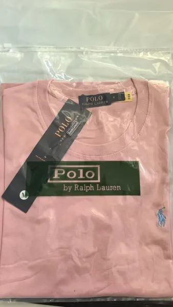 Polo Ralph Lauren Classic Fit Cotton T-Shirt Pink - 1