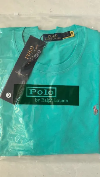 Polo Ralph Lauren Classic Fit Cotton T-Shirt Turquoise - 1