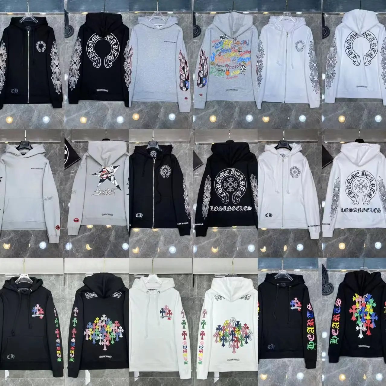 Chrome Hearts Hoodies [40 styl