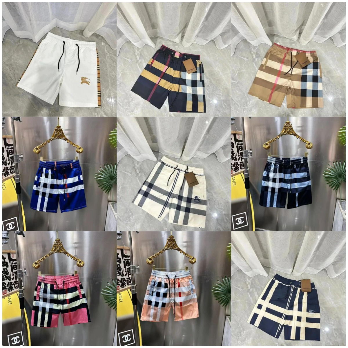 Burberry Check Swim Shorts [40