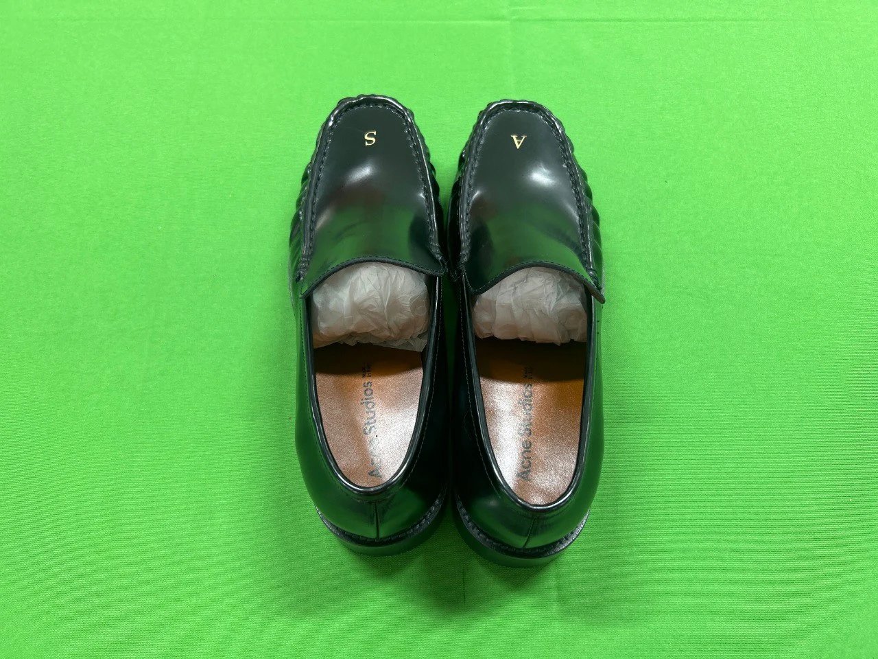 Acne Studios Leather Shoes Patent Moccasin Loafers image 3