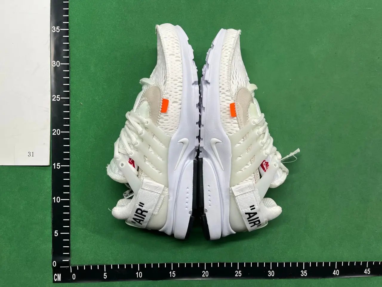 Off-White x Nike Air Presto White Sneakers - 7