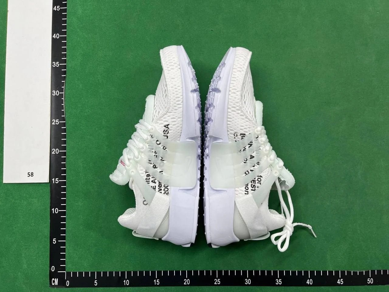 Off-White x Nike Air Presto White Sneakers - 8