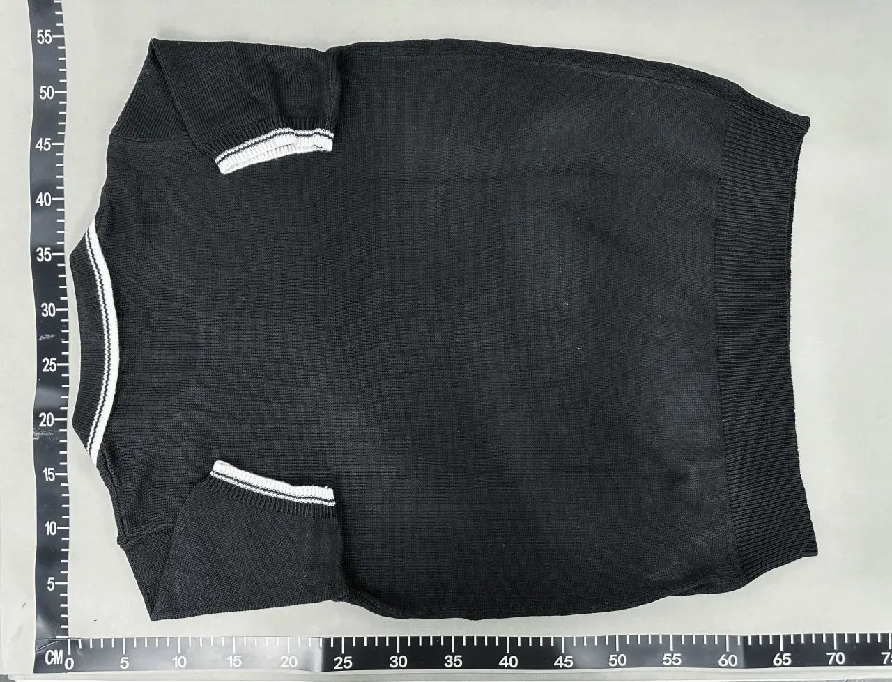 Polo Ralph Lauren Striped Knit Polo Shirt White / Gray - 20