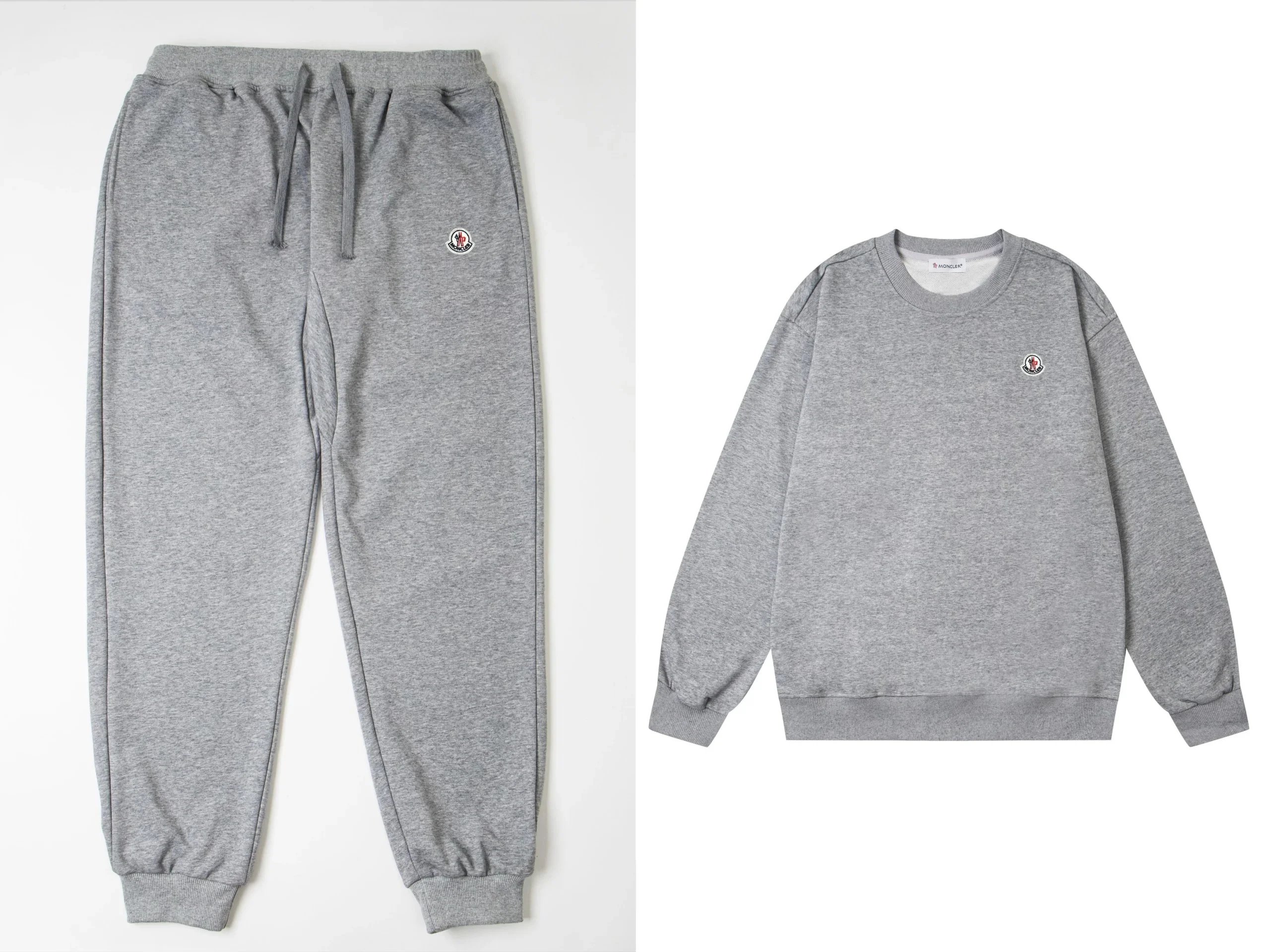 Moncler Genius Tracksuit Black with Red-White-Blue Trim - 28