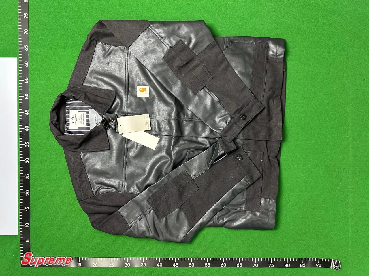 Heavyweight Winter American Retro Leather Jacket photo 3