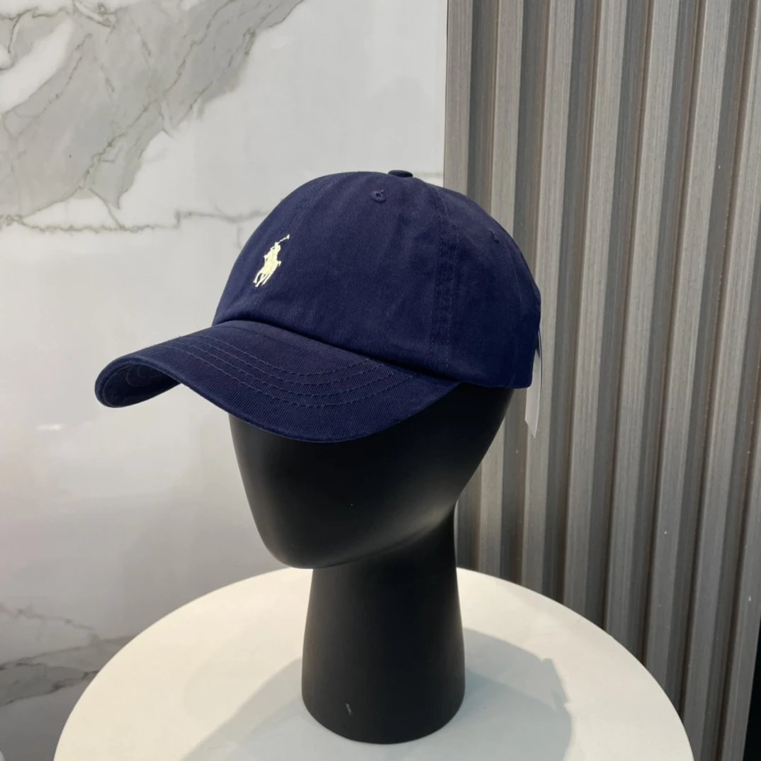 Navy blue and white logo