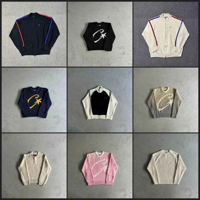 Unbranded Knitwear Logo knit and zip-up styles product detail image 2