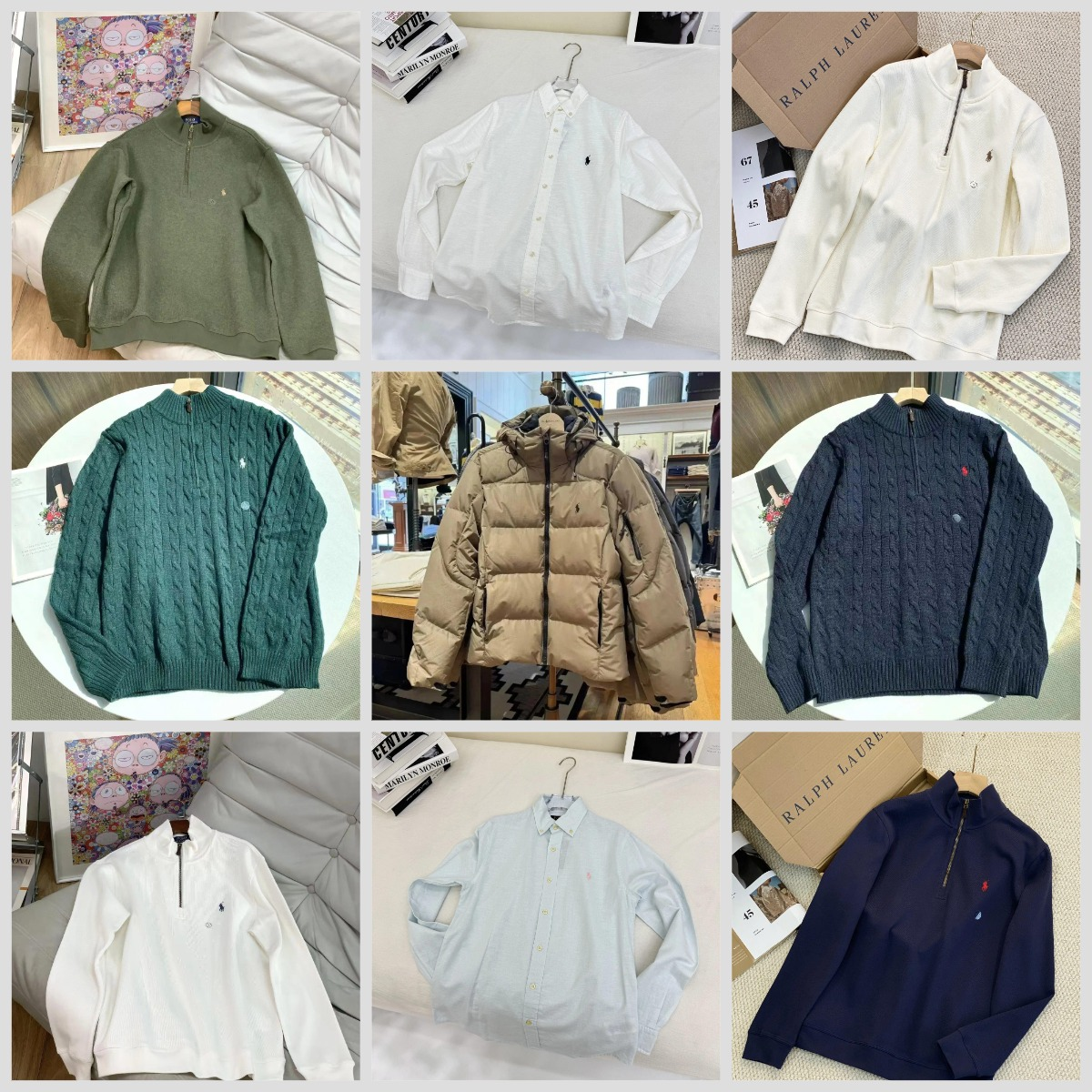 Ralph Lauren Cable Knit & Quar