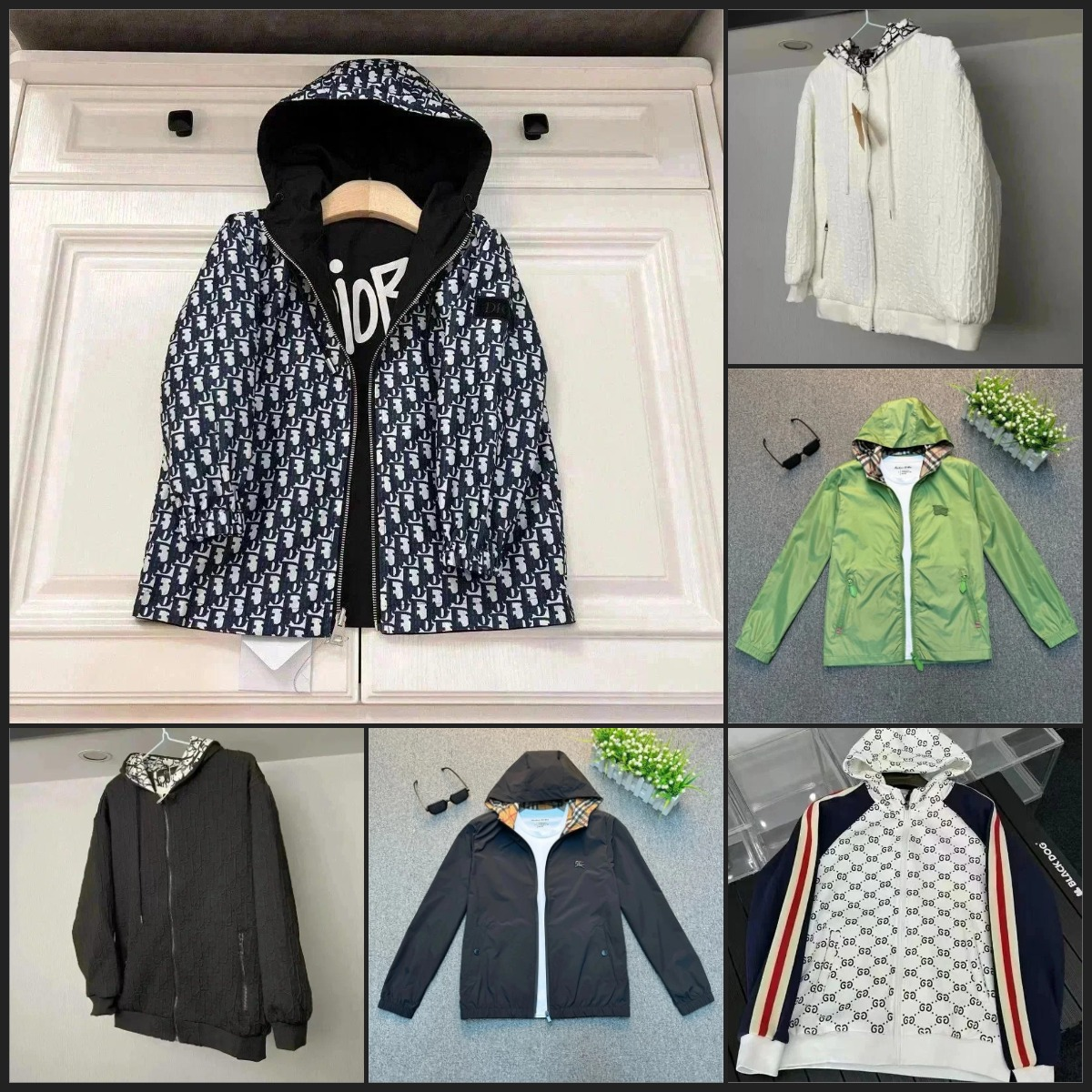 Dior Oblique Hooded Jacket [1 