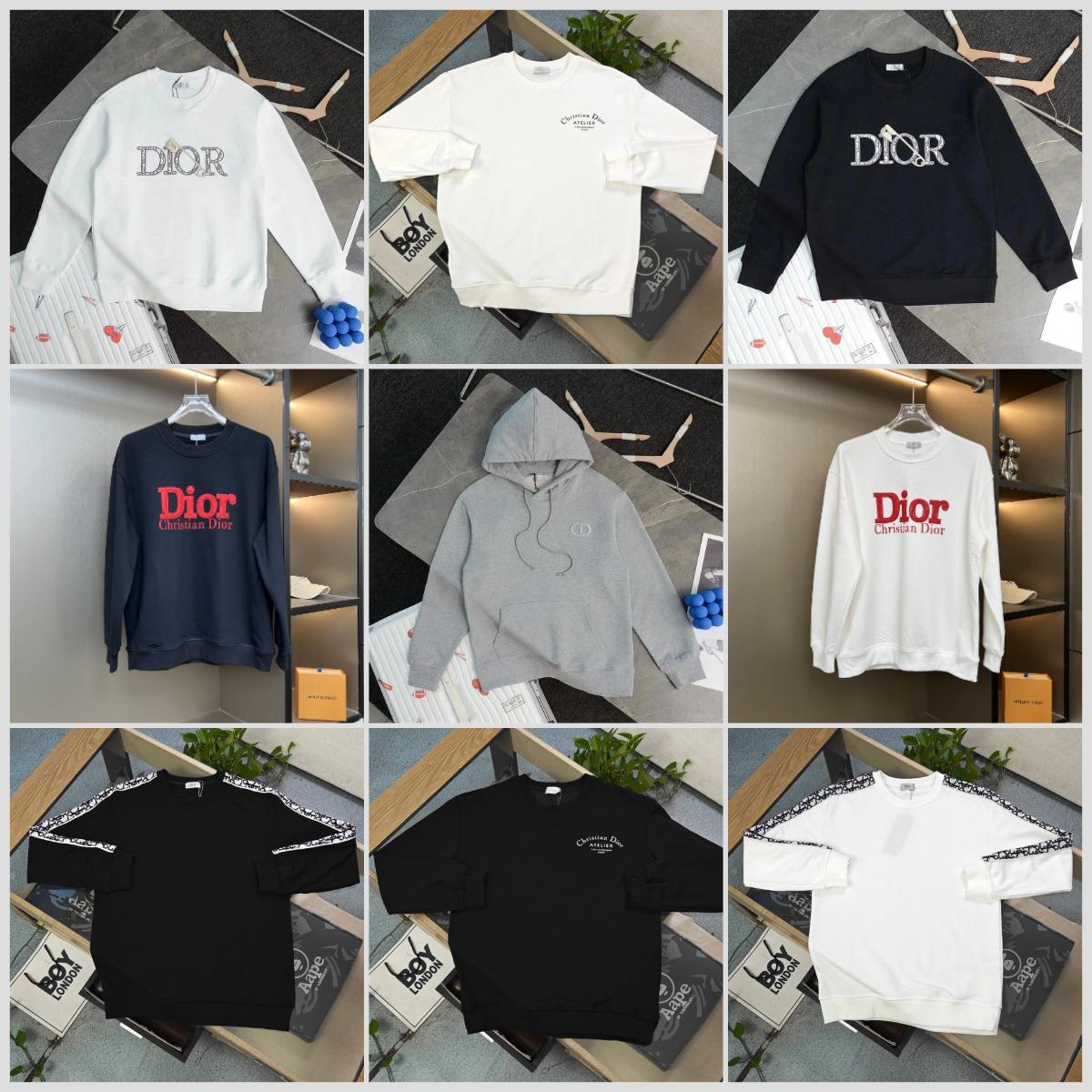 Dior Oblique Hoodie Sweatshirt