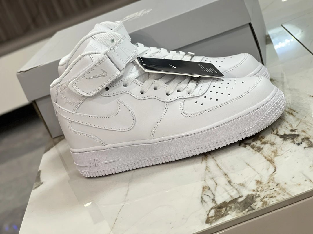 Nike Air Force 1 White High Top Sneakers
