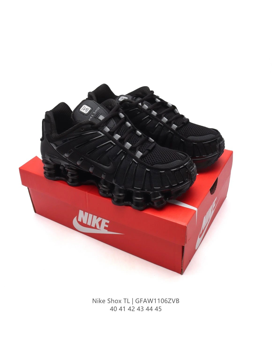 Shox TL Men's and Women's Sneakers Thick Bottomed Height Increasing Dad Shoes