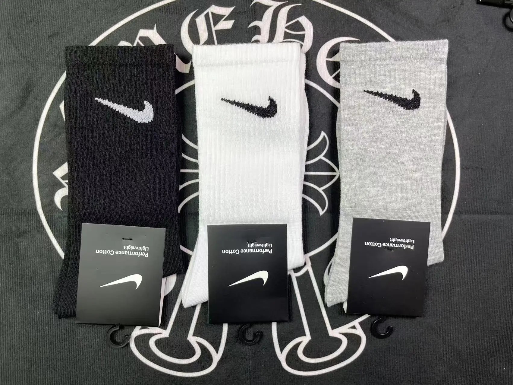 Hot and popular triple pack (black, white, gray)