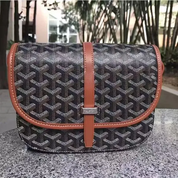 Goyard Saint Louis Mini Green Saddle Bag Crossbody Bags - 6