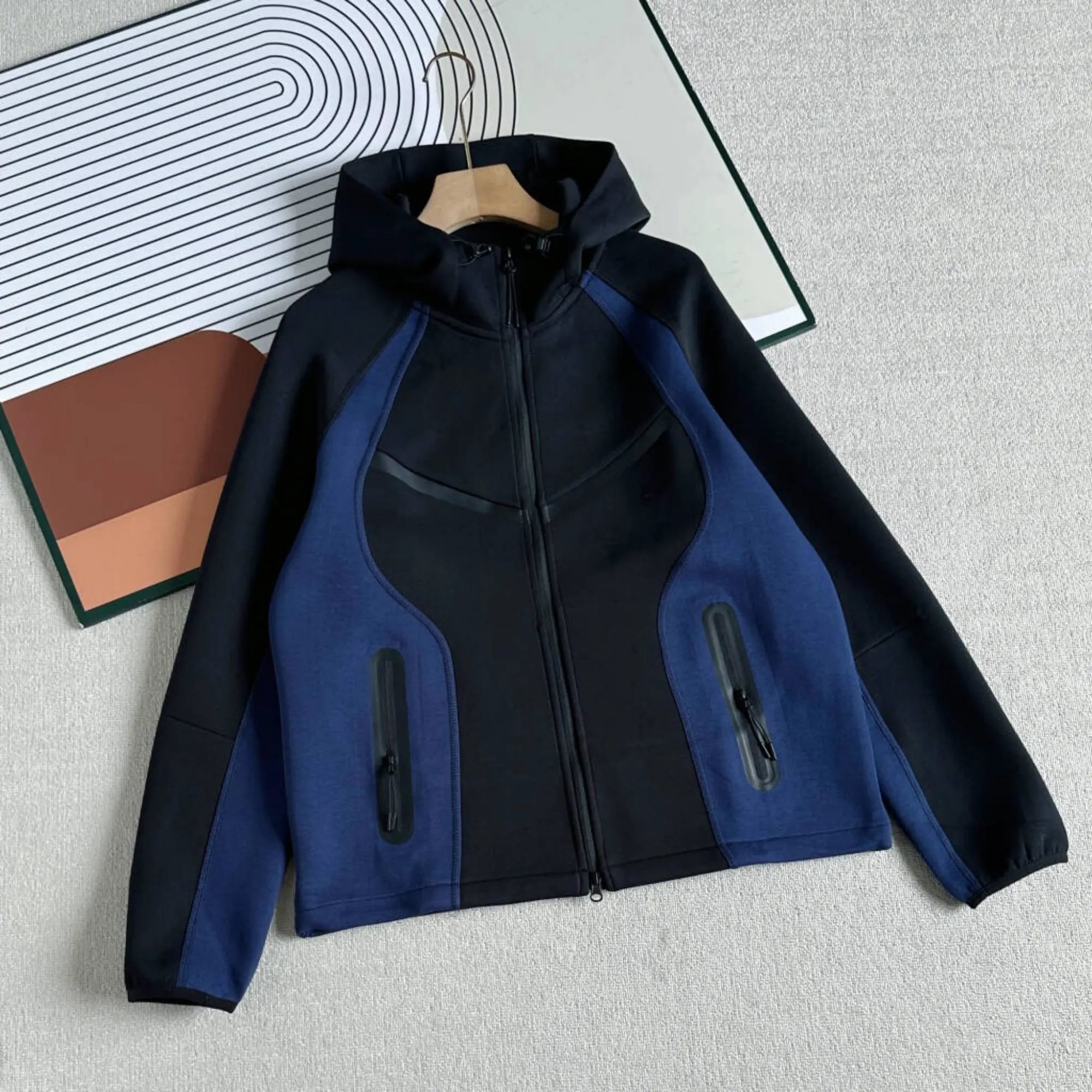 Nike Jackets Hooded Full-Zip Jacket with Reflective Trim — 16