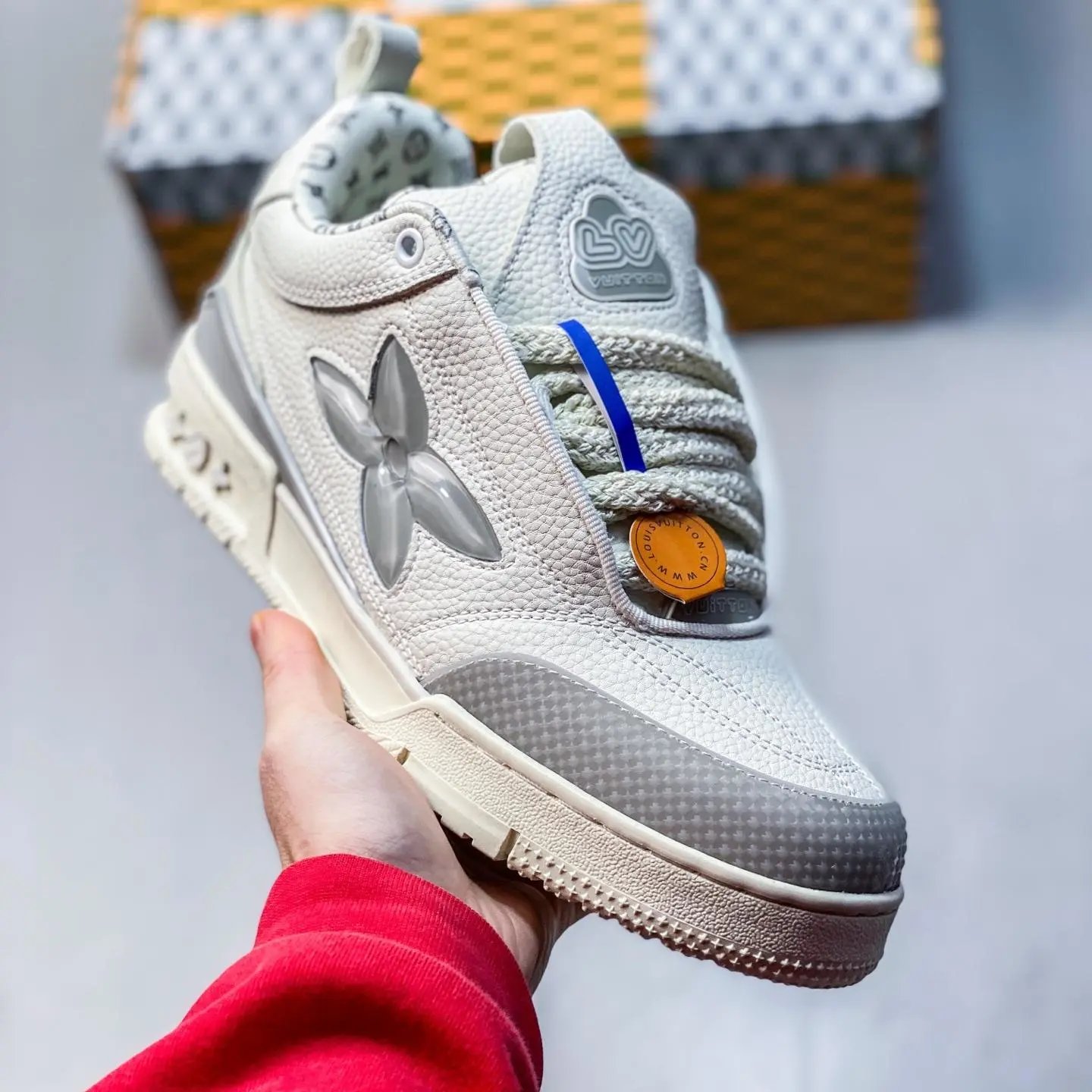 Louis Vuitton Sneakers Chunky low-top monogram mesh — 39